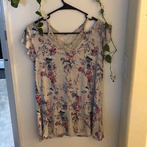 Women’s floral blouse